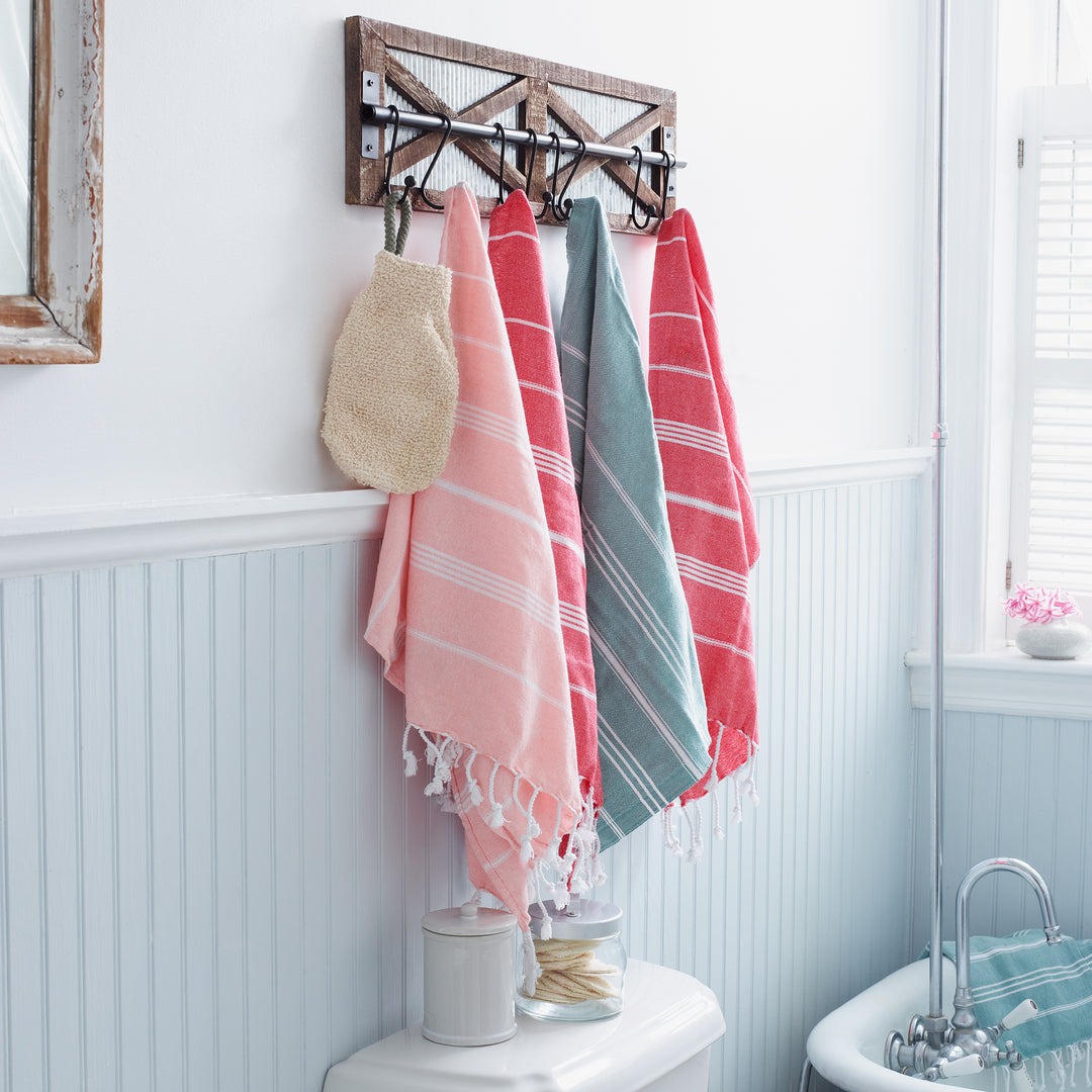Barn Door Hanging Utility Rack