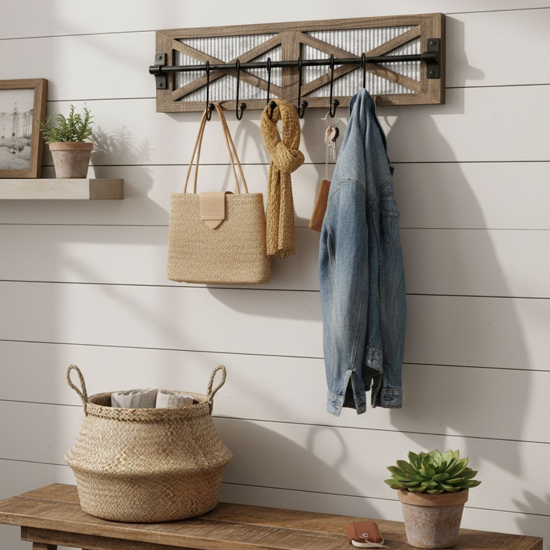 Barn Door Hanging Utility Rack – Autumn Alley