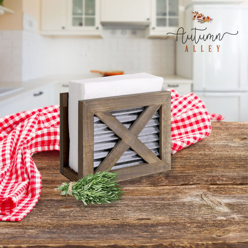 Barn Door Napkin Holder