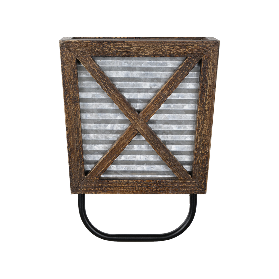 Rustic bathroom hand towel holder sale