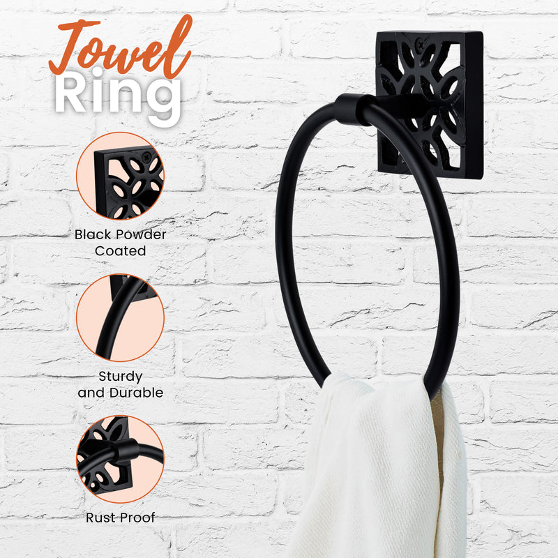 Jamie Line Towel Ring