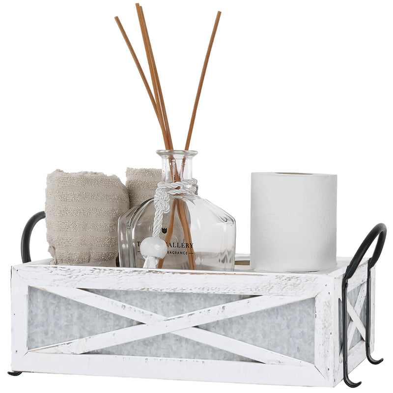 Barn Door Extra Roll Storage Basket