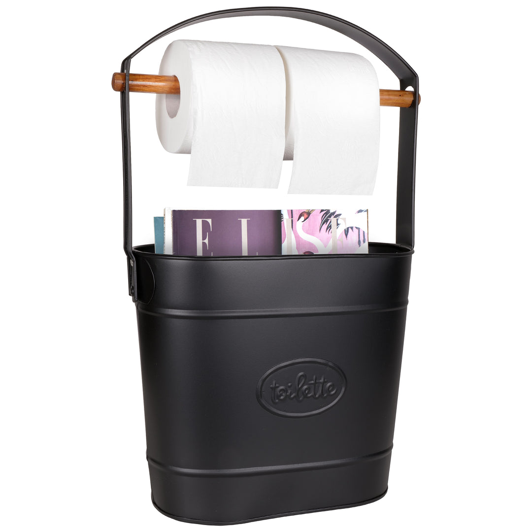 Label Line 'Toilette' Toilet Paper Holder Stand – Autumn Alley