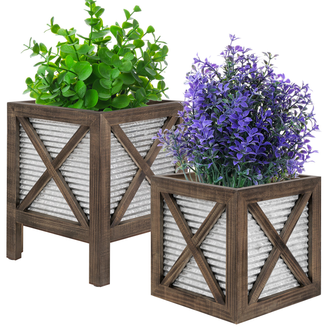 farmhouse indoor planter Farmhouse Indoor Planter Set