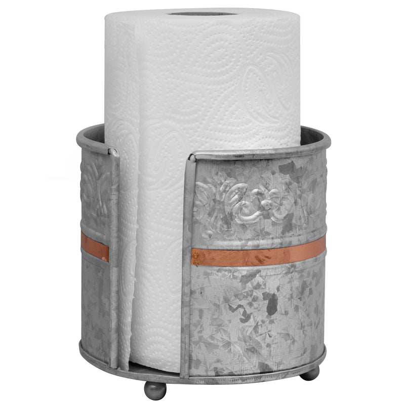 Autumn Alley Galvanized Toilet Paper Holder Mega Roll Storage for Farmhouse  Bathroom 
