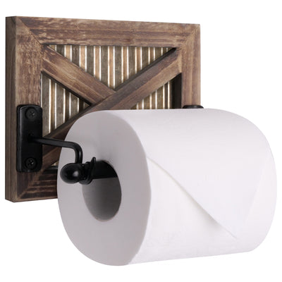 Gold Barn Door Toilet Paper Holder